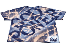 Load image into Gallery viewer, "GOD POWER" Navy Blue Tee