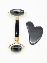 Load image into Gallery viewer, MAGNETIC GUA-SHA & ROLLER SET