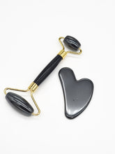 Load image into Gallery viewer, MAGNETIC GUA-SHA & ROLLER SET