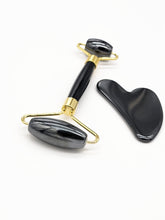 Load image into Gallery viewer, MAGNETIC GUA-SHA & ROLLER SET