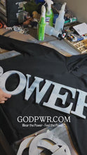 Load and play video in Gallery viewer, GOD POWER ZIP-UP HOODIE
