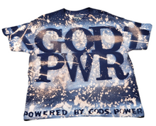 Load image into Gallery viewer, GOD PWR™ Navy Blue Tee
