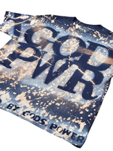 Load image into Gallery viewer, GOD PWR™ Navy Blue Tee
