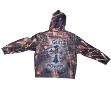 Load image into Gallery viewer, GOD POWER ZIP-UP HOODIE
